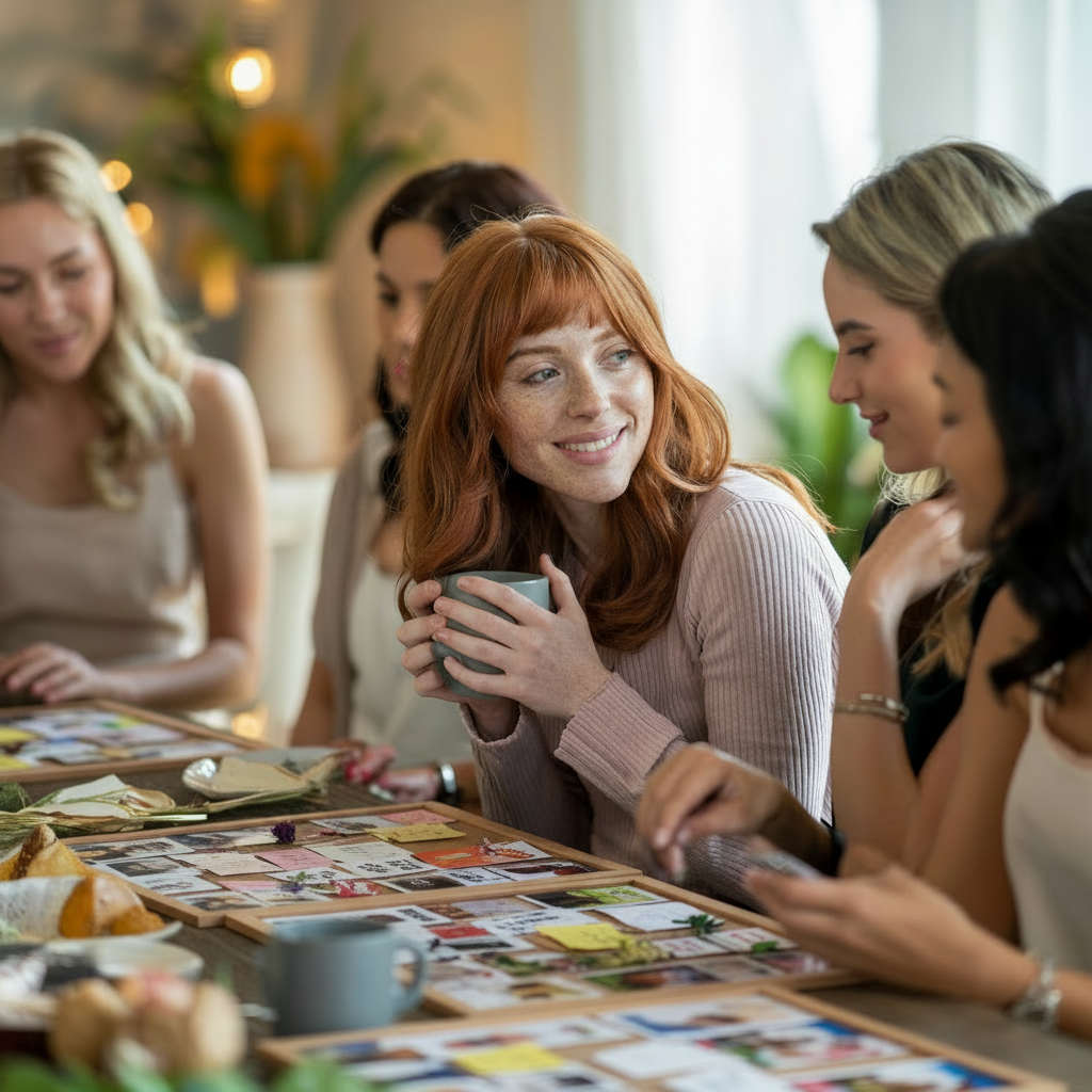 Promotional graphic for ElevateHer Collective’s January Brunch + Vision Board Gathering for female founders on January 11, 2026 at Willow Wellness in Doylestown, PA.